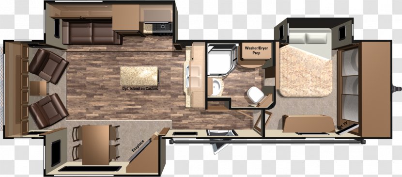 Caravan Campervans Trailer Floor Plan Airstream - Park Model - House Transparent PNG