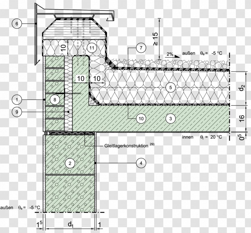 Floor Plan Technical Drawing Line - Elevation Transparent PNG