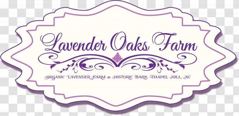 Lavender Oaks Farm Chapel Hill Field Logo - Acre Transparent PNG