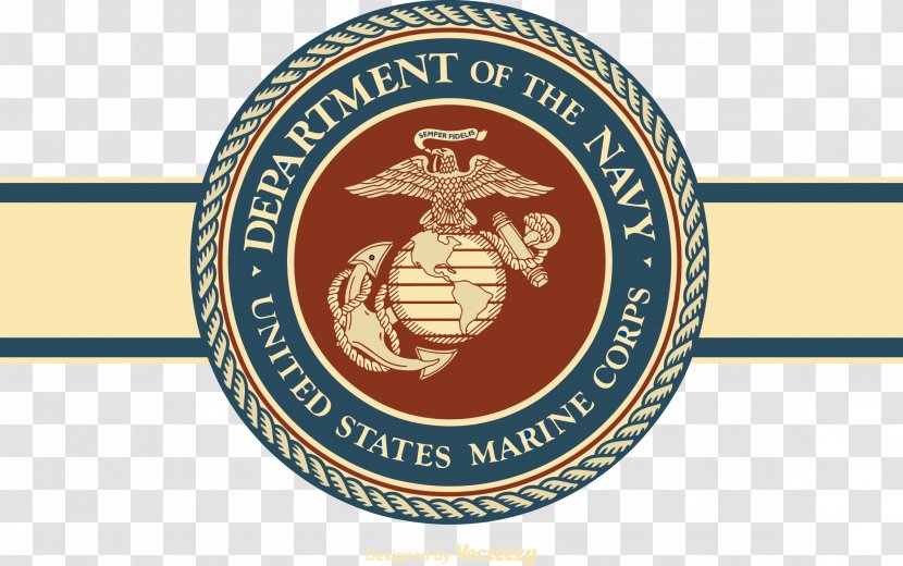 United States Marine Corps Detachment, Fort Leonard Wood Navy Icon - Label - Vector USMC Seal Transparent PNG