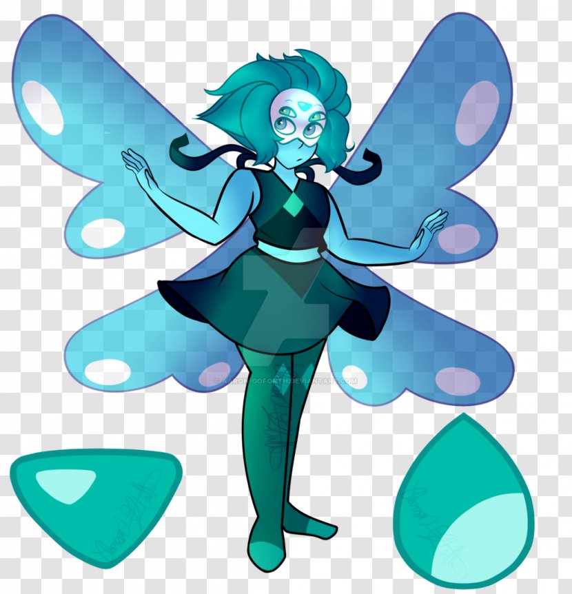 Stevonnie Bismuth Gemstone Pearl Eliodoro - Membrane Winged Insect - Butterflies And Moths Transparent PNG