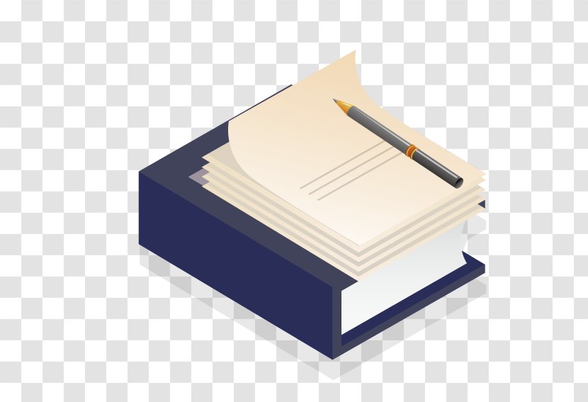 Paper Book Fountain Pen - On And Books Transparent PNG