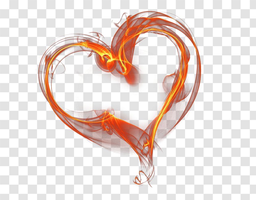 Heart Flame Raster Graphics - Text - Shaped Transparent PNG