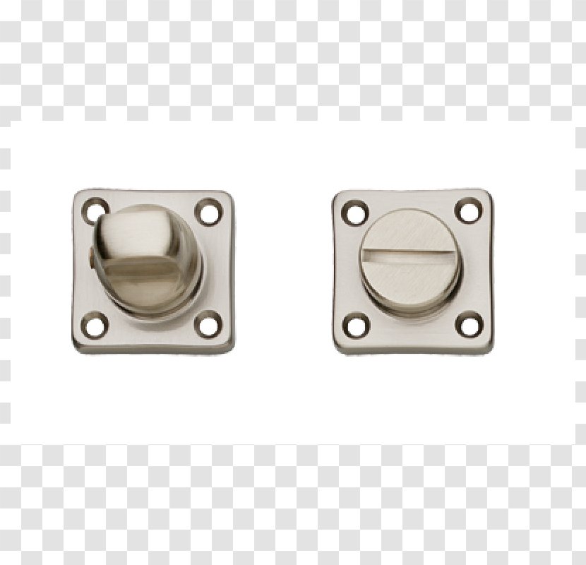 Square Intersteel Nickel Door Handle Toilet - Productgroep Transparent PNG