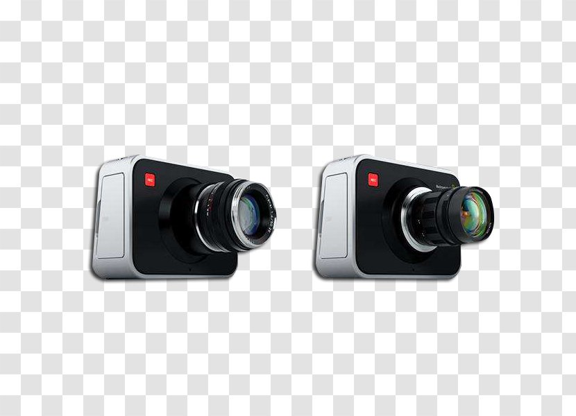 Blackmagic Cinema Camera Design Micro Four Thirds System - Two Heads Transparent PNG