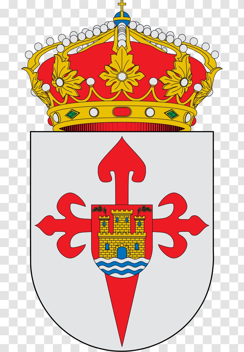 Villafranca Del Bierzo Escutcheon Escudo De La Provincia Ciudad Real Argent Coat Of Arms - El - Spain Transparent PNG