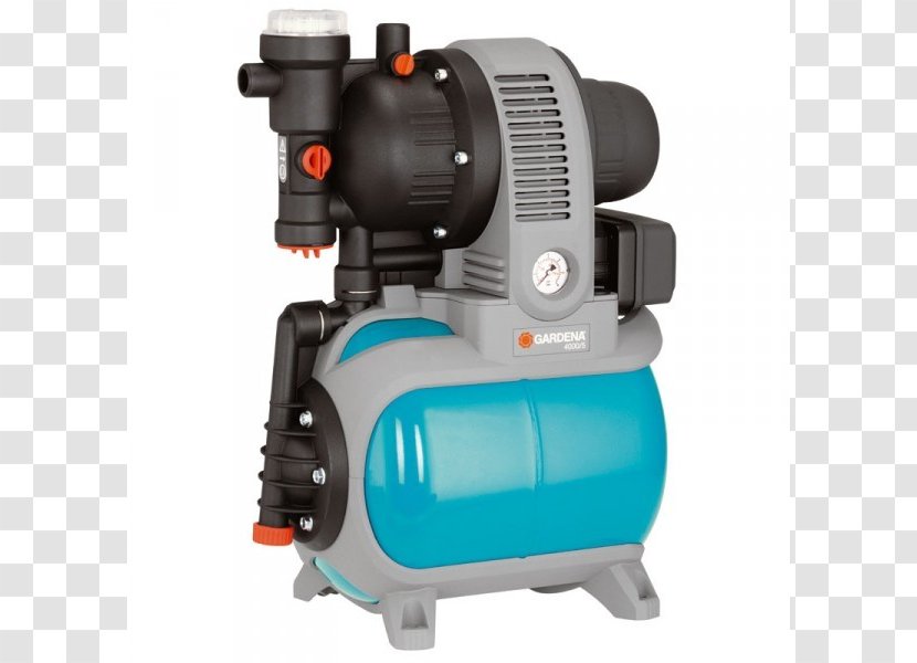 Pump Gardena AG Water Eigenwasserversorgungsanlage Check Valve - Total Dynamic Head Transparent PNG