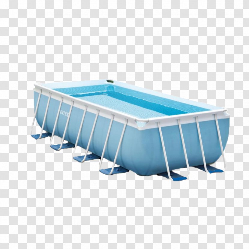 Swimming Pool Intex Prism Frame Rectangular Pond Liner Skimmer Rectangle - Piscina Transparent PNG