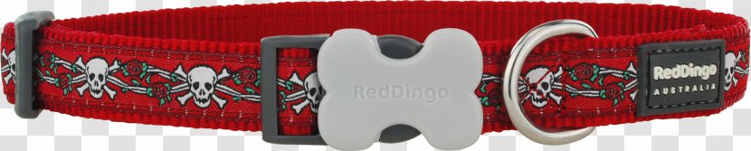 Dingo Dog Collar - Red Transparent PNG