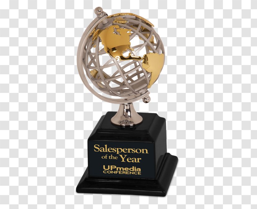 Award Trophy Commemorative Plaque Globe Medal - Recognition Place Transparent PNG