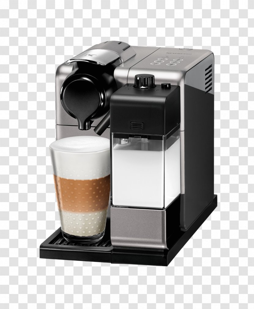 Nespresso Cappuccino Latte Macchiato De'Longhi - Drink - Coffee Machine Transparent PNG