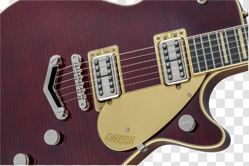 Electric Guitar Acoustic Gretsch Cutaway - Electronic Musical Instrument - Body Build Transparent PNG