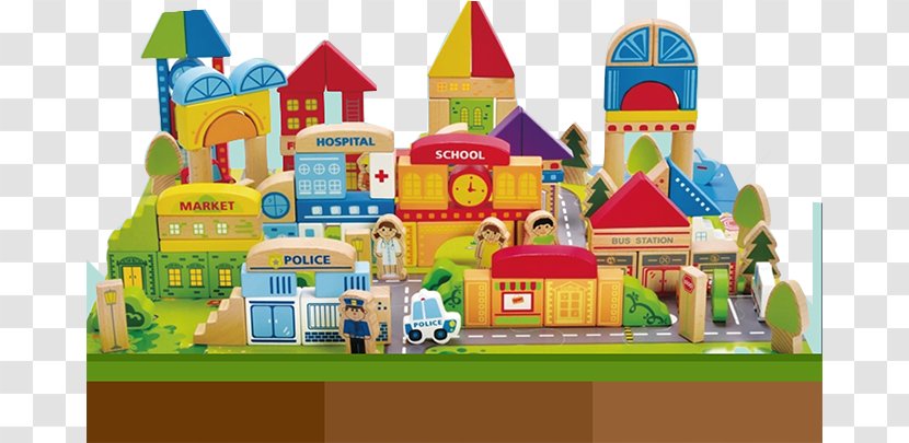 Toy Block Amazon.com Jigsaw Puzzle Building Child - Construction Set - Amusement Park Transparent PNG