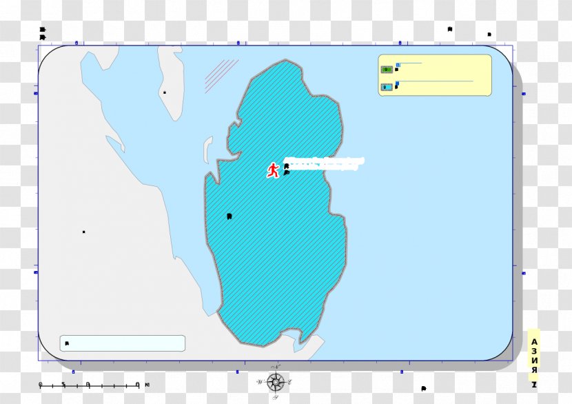 Line Point Map - Animal - Qatar Transparent PNG