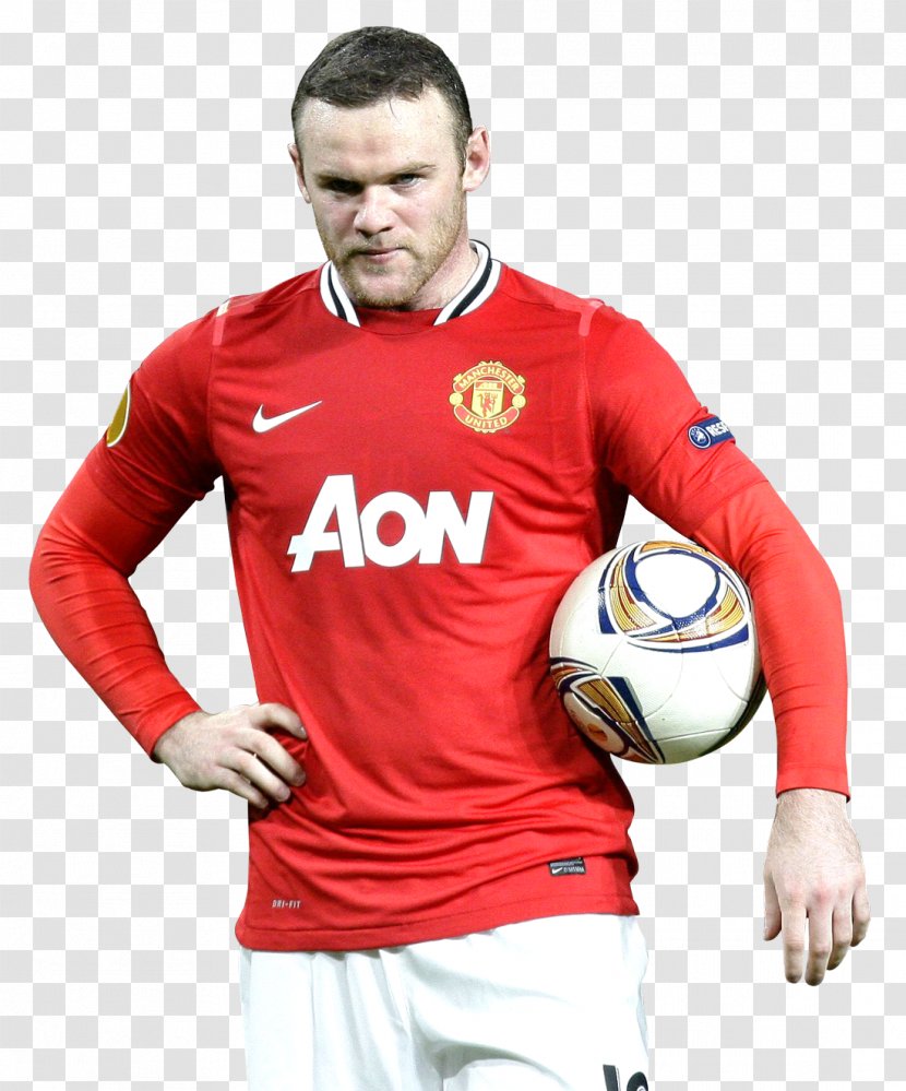 Wayne Rooney Manchester United F.C. Football Player - Sleeve Transparent PNG