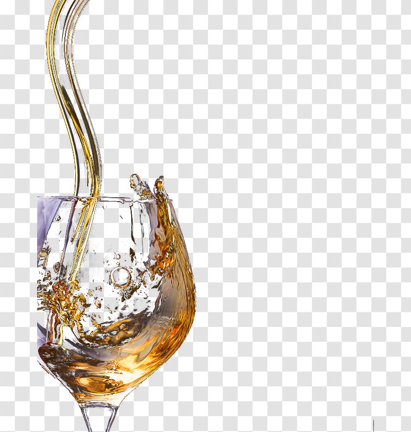 Red Wine Brandy Cocktail Glass - Fine Close-up High-resolution Images Transparent PNG