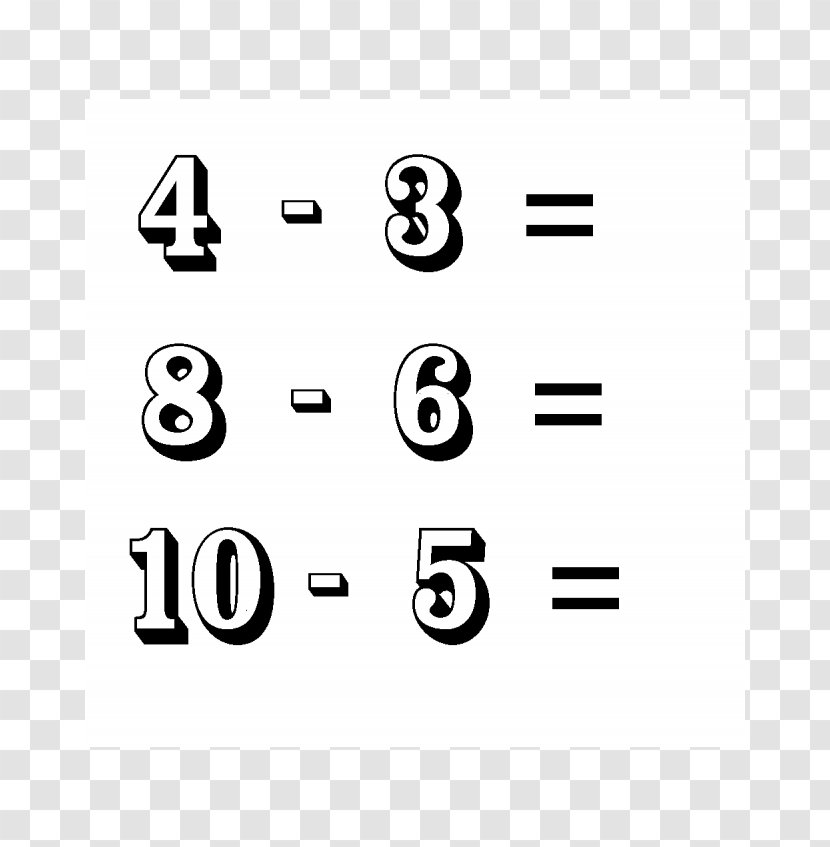 Drawing Subtraction Addition Number Mathematics - Calculator - Warner Transparent PNG