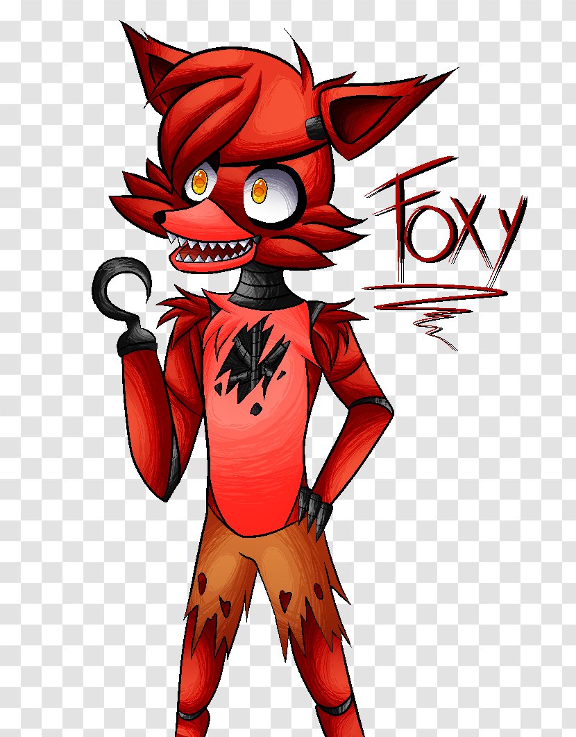 Spanish Cartoon Undertale Drawing - Silhouette - Foxy Transparent PNG