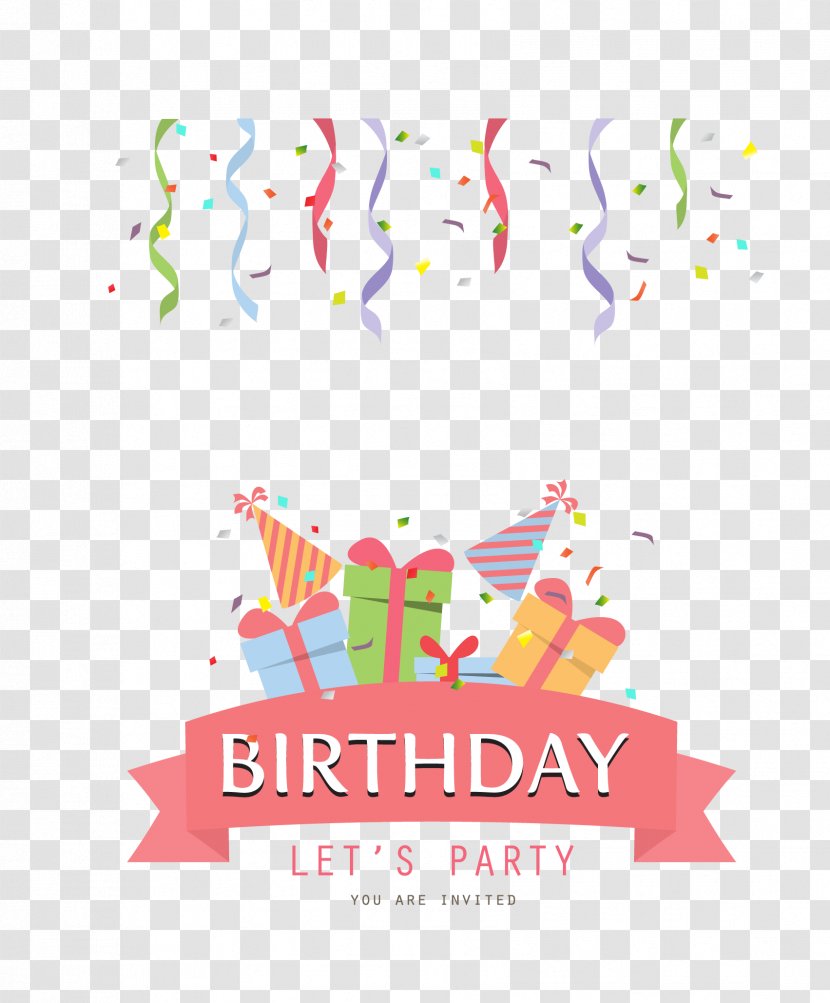 Birthday Invitation - Greeting Card - Party Transparent PNG