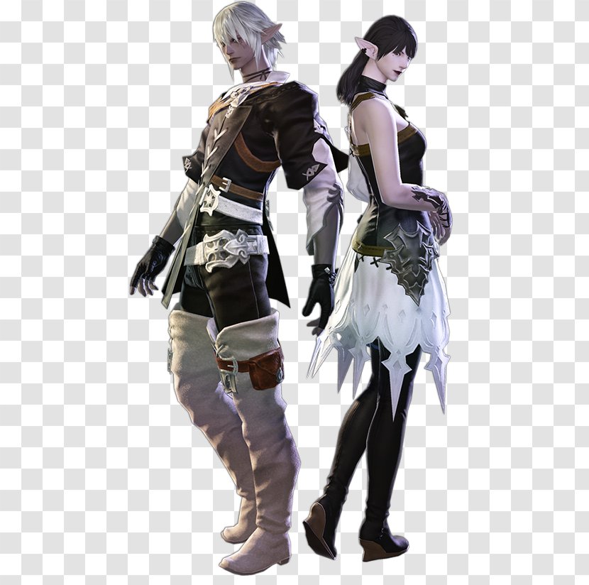 Final Fantasy XIV: Stormblood Massively Multiplayer Online Role-playing Game Video - Costume - Taobao Clothing Promotional Copy Transparent PNG