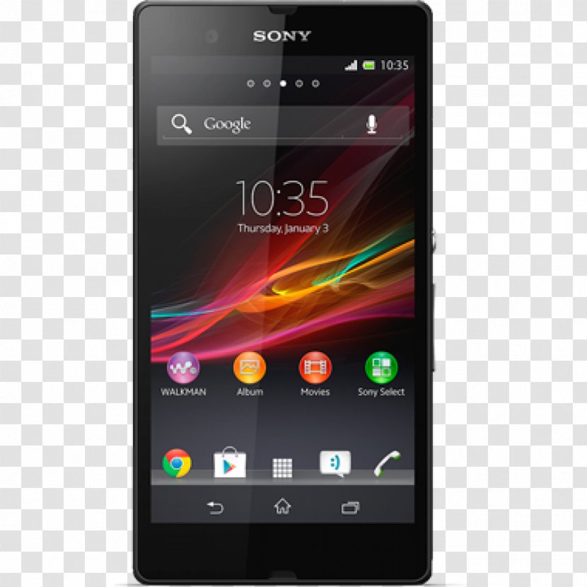 Sony Xperia ZR Z3 Compact S Z1 - Smartphone Transparent PNG
