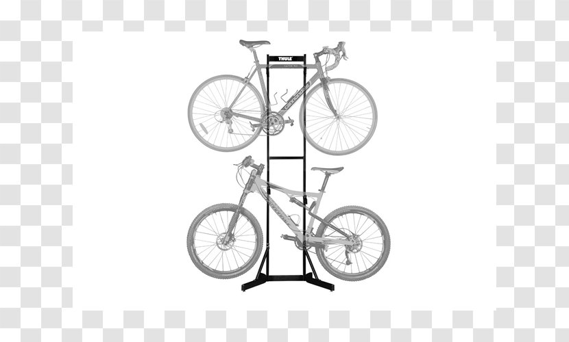 Bicycle Carrier Parking Rack Thule Group - Shelf Transparent PNG