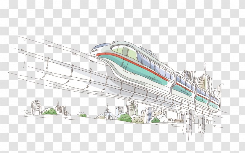 Taiwan High Speed Rail Train Transport - Architecture Transparent PNG