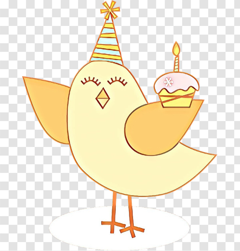 Cartoon Bird Chicken Transparent PNG
