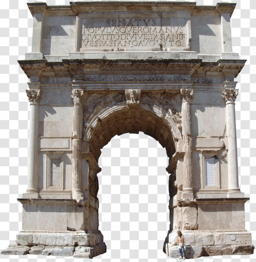 Arch Of Titus Constantine Septimius Severus Triumphal Palatine Hill Transparent PNG