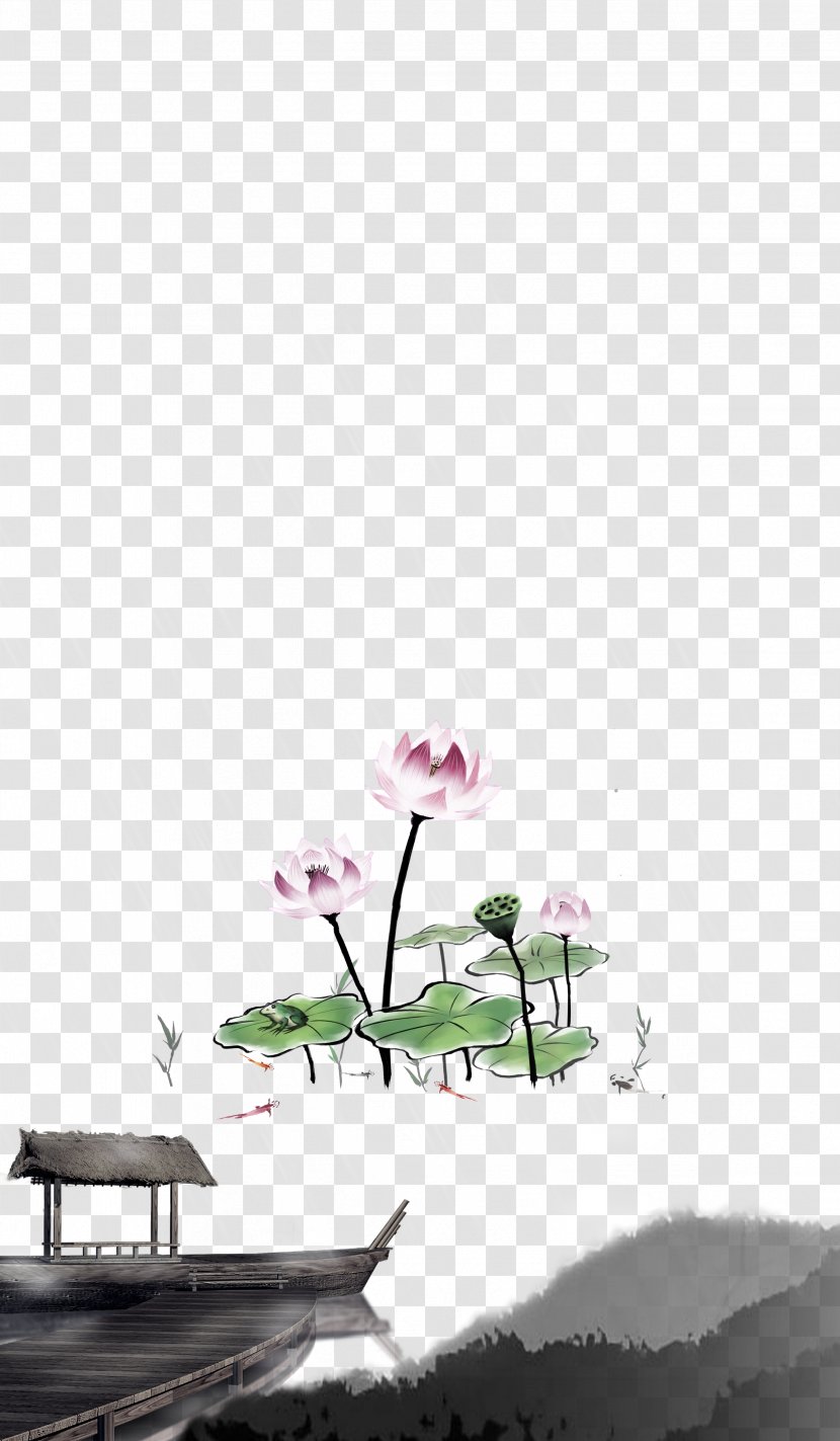 Poster Download Icon - Flora - Lotus Design Transparent PNG