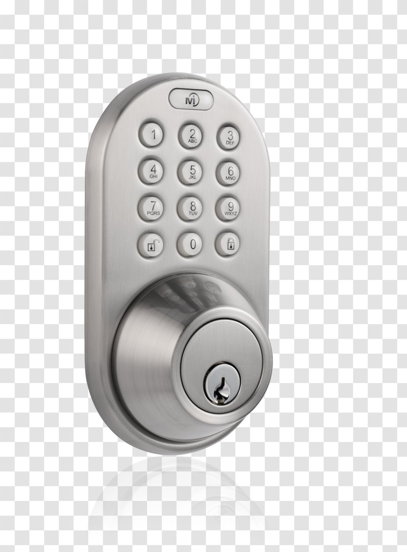 Dead Bolt Lock Door Keypad Remote Keyless System - Smart - Electronic Locks Transparent PNG