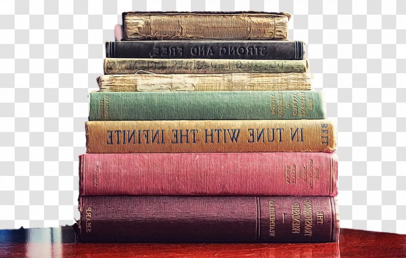 Stack Of Books - Furniture - Book Cover Transparent PNG