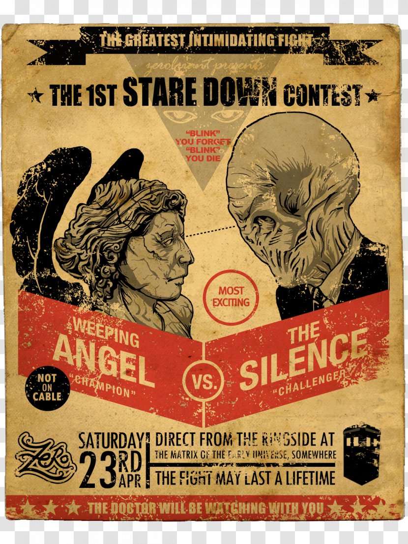 Doctor Who - Season 6 - Weeping Angel Silence TelevisionDoctor Transparent PNG