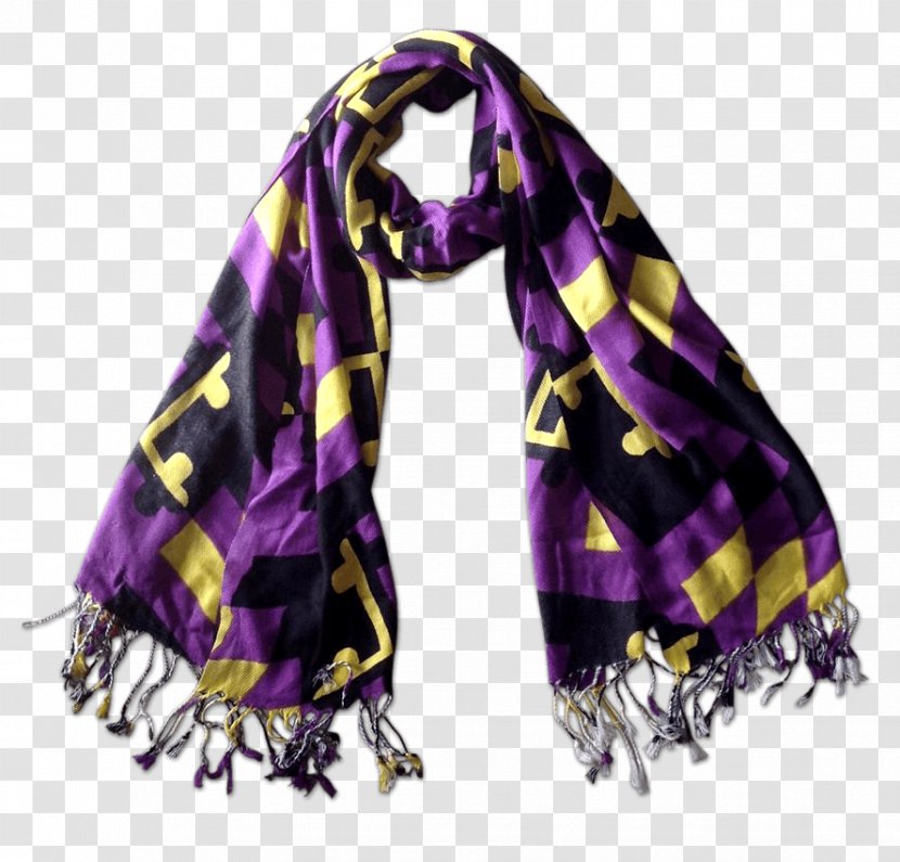 Flag Of Maryland Scarf Purple Gold Transparent PNG