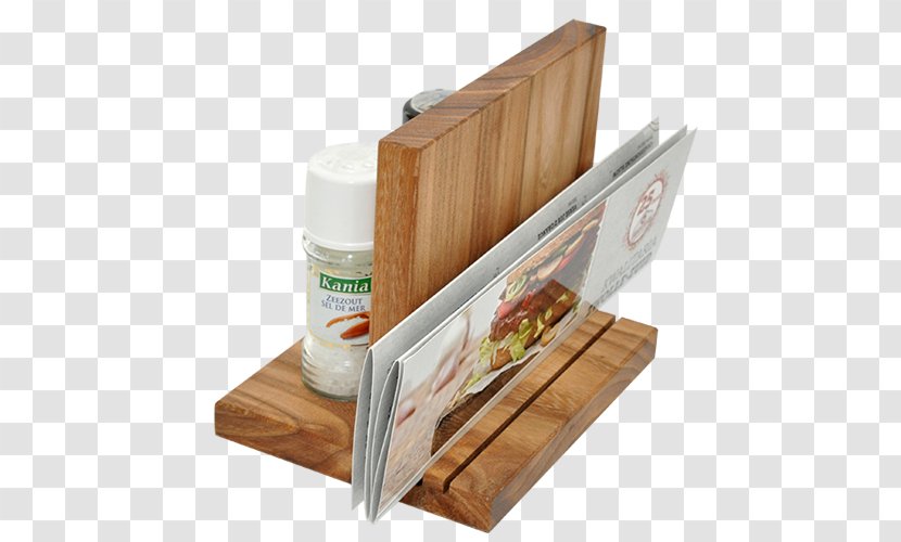 Wood Menu Plank Horeca - Salt - Reeds Logo Transparent PNG