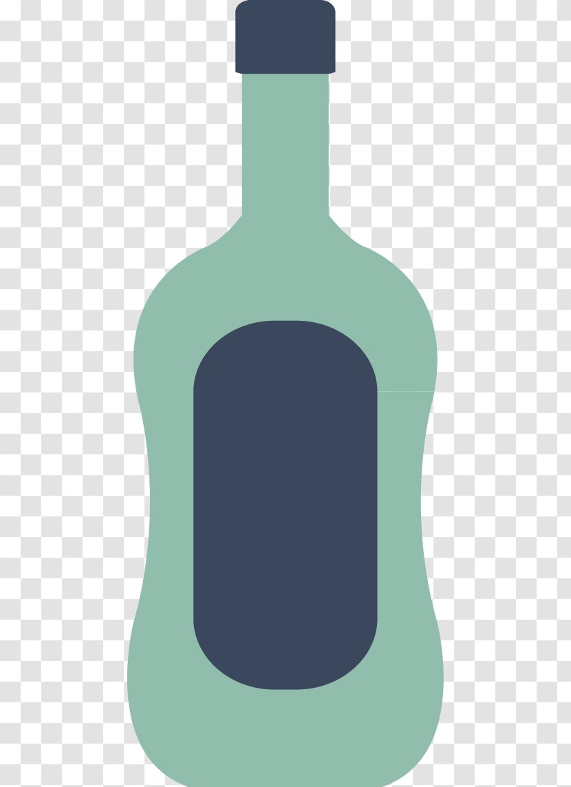 Wine Glass Bottle Drink - Creative Bottles Transparent PNG