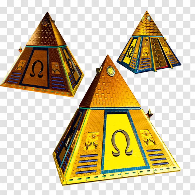Egyptian Pyramids Ancient Egypt Computer File - Yellow - Element Transparent PNG