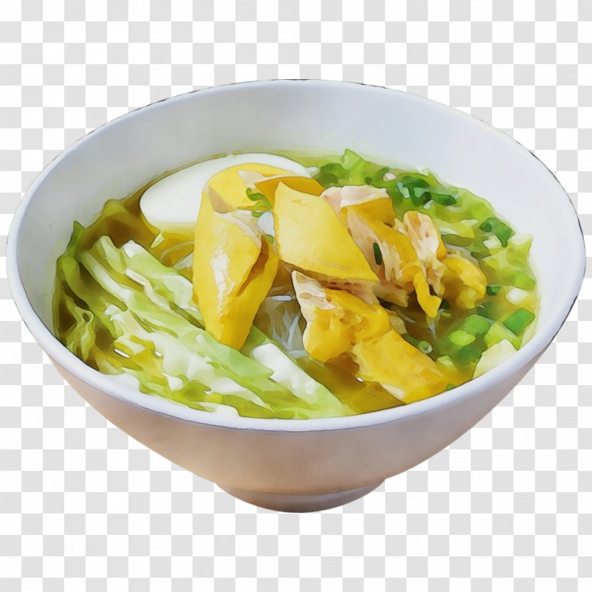 Chinese Food - Noodle Soup - Vegetable Transparent PNG