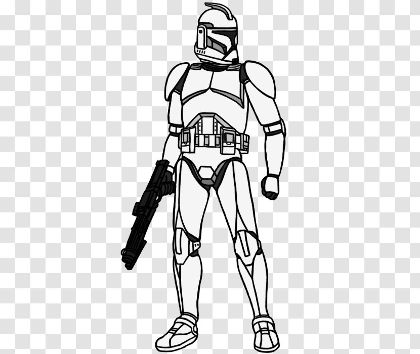 Clone Trooper Captain Rex Star Wars: The Wars Drawing - Headgear - Commander Cody Transparent PNG