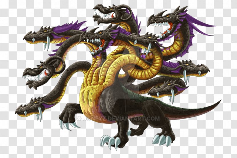 Lernaean Hydra Legendary Creature Dragon Transparent PNG