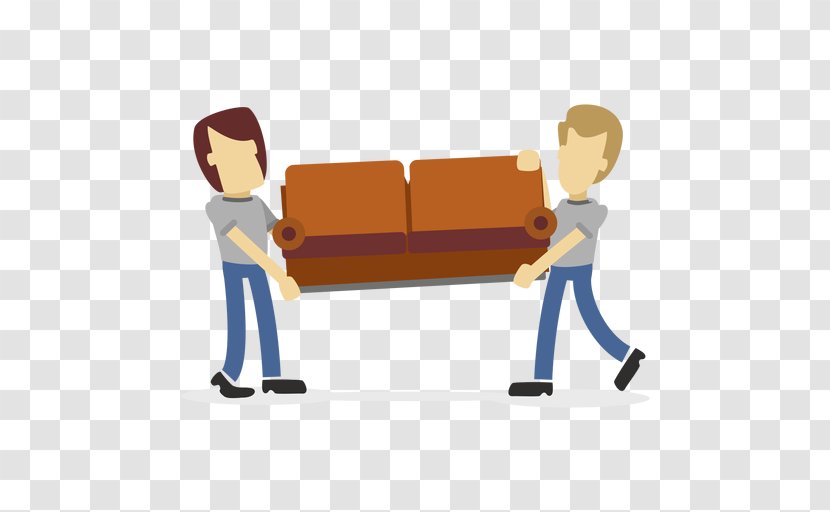 Transport Furniture Mover Couch Packaging And Labeling - Business - Followthrough Cartoon Overlapping Transparent PNG