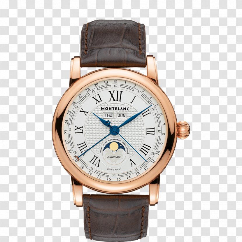 Montblanc Watch Chronograph Gold Jewellery - Metal Transparent PNG