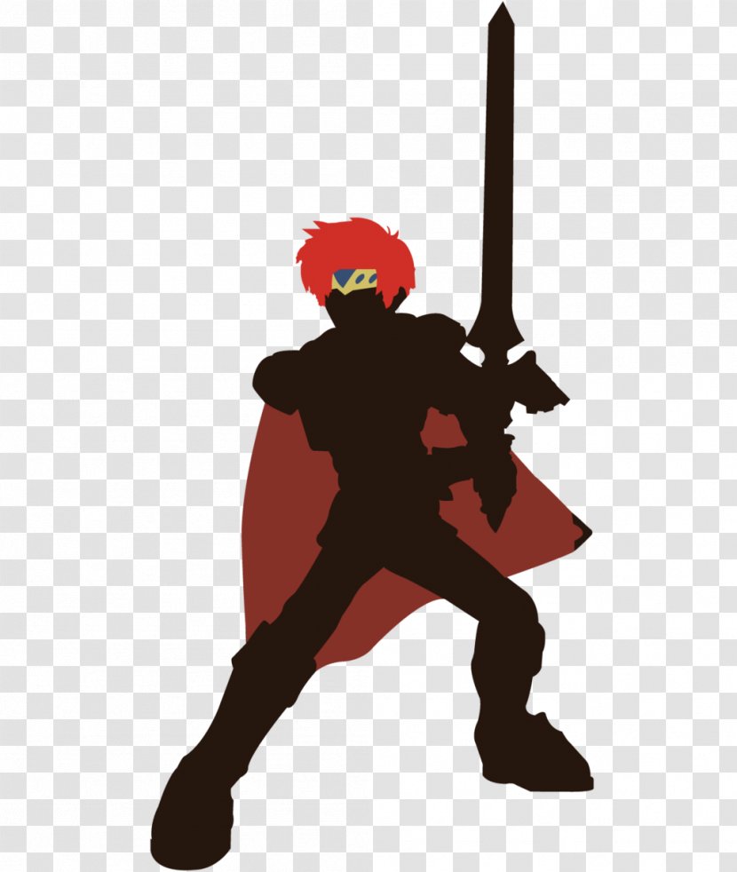 Fire Emblem Awakening Art Silhouette Roy Super Smash Bros. - Fan Transparent PNG