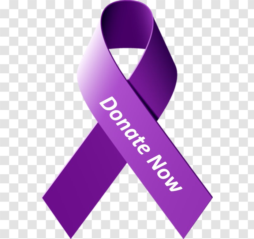 Ulcerative Colitis Purple Ribbon Awareness Epilepsy Transparent PNG