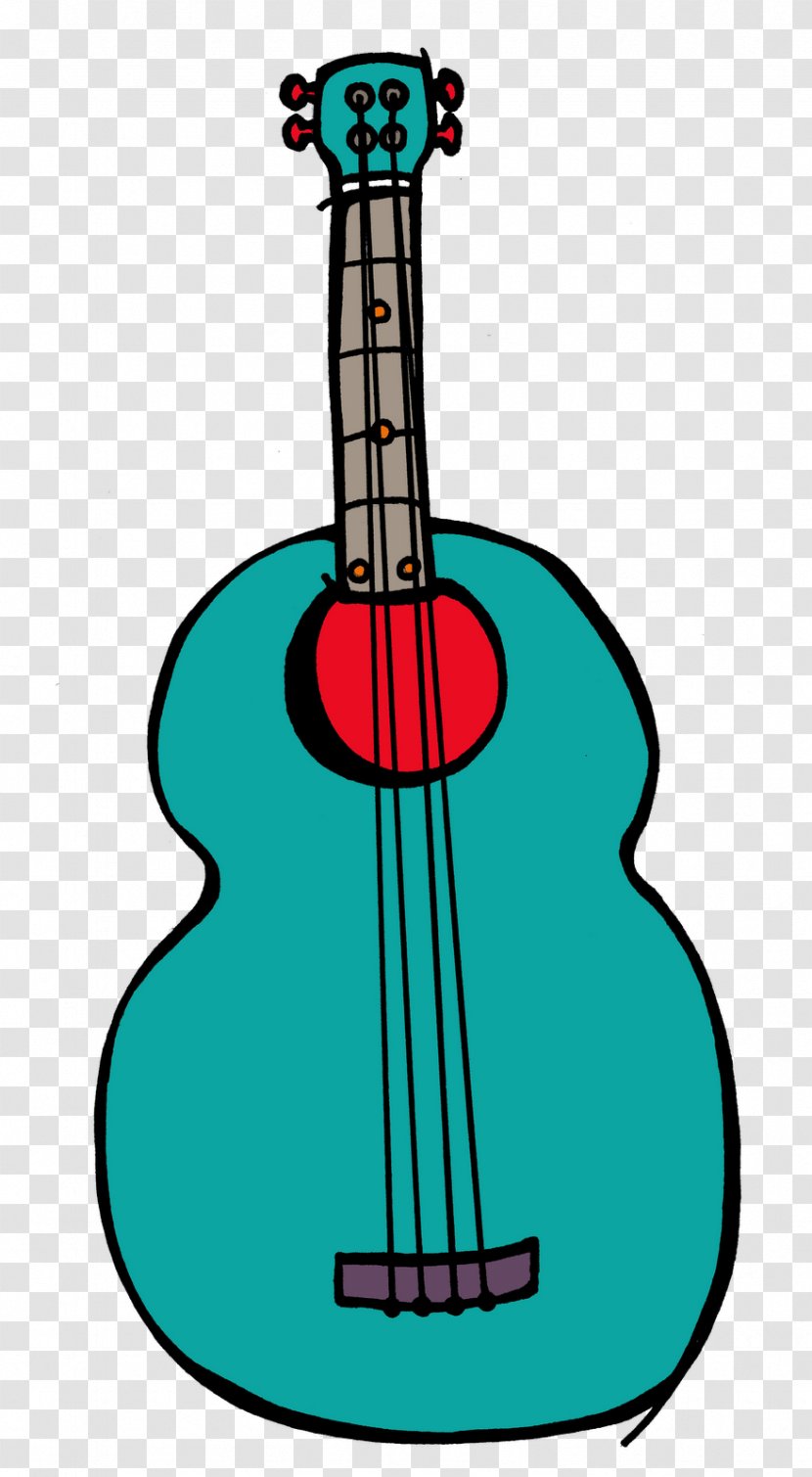 Ukulele Clip Art - Flower - Cliparts Transparent PNG