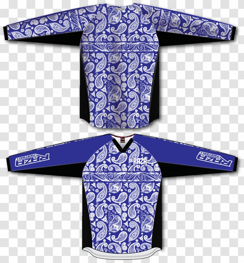 T-shirt Kerchief Blue Jersey - White - Taobao Copywriter Transparent PNG