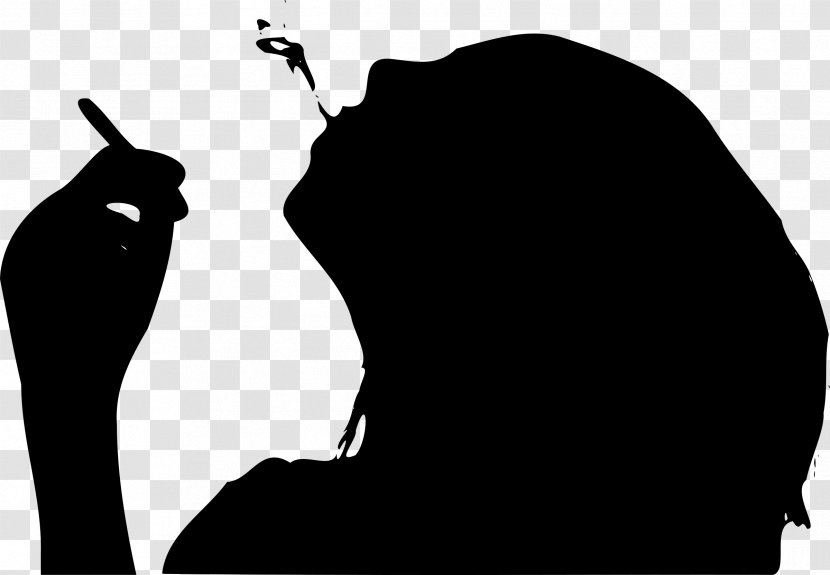 Cannabis Smoking Tobacco Ban Clip Art - Silhouette Transparent PNG