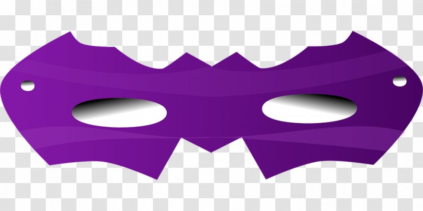 Mask Blindfold Eye Clip Art - Magenta Transparent PNG