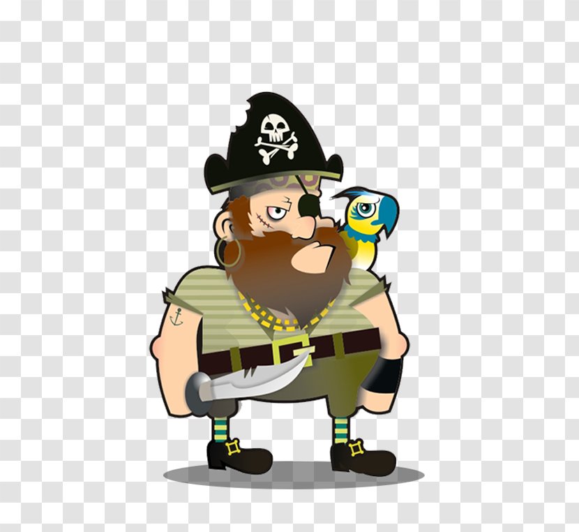 Clip Art Human Behavior Illustration Mascot Profession - Pirates Transparent PNG