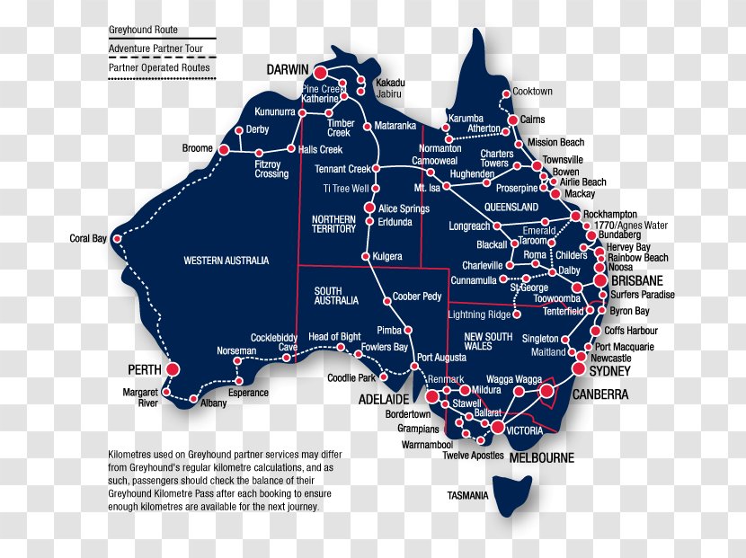 Eastern States Of Australia Road Map World Transparent PNG